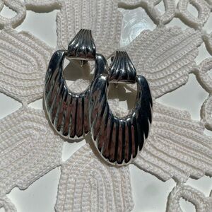 Silver Clip-On Earrings